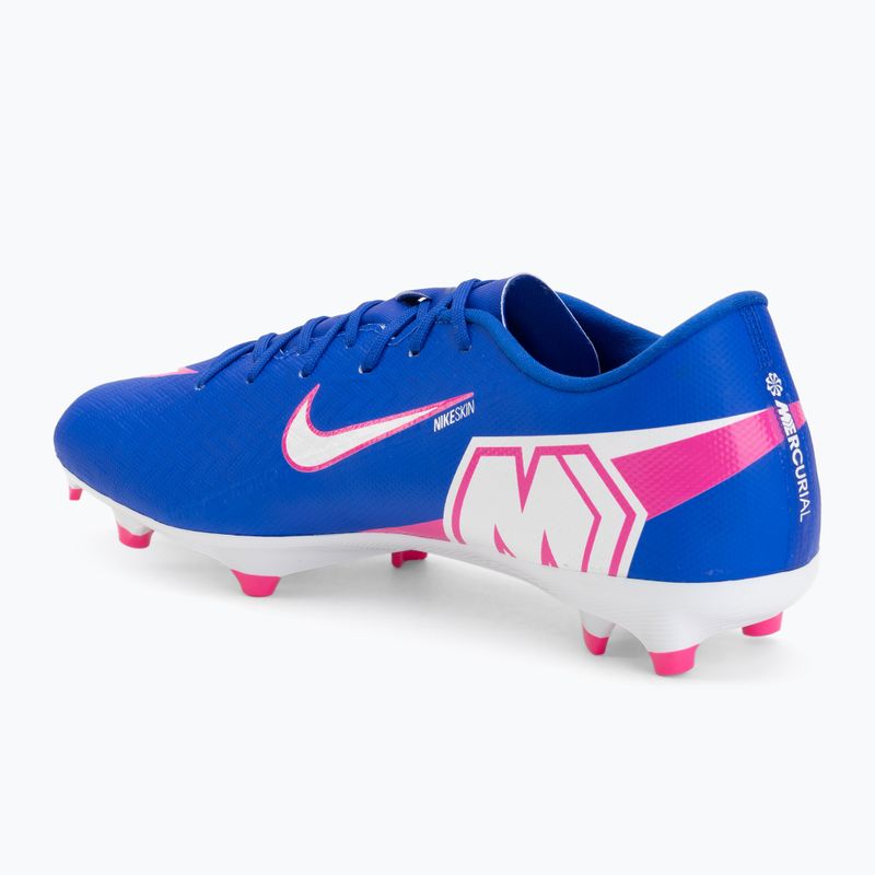 Încălțăminte de fotbal pentru bărbați Nike Mercurial Vapor 16 Academy MG racer blue/white 3