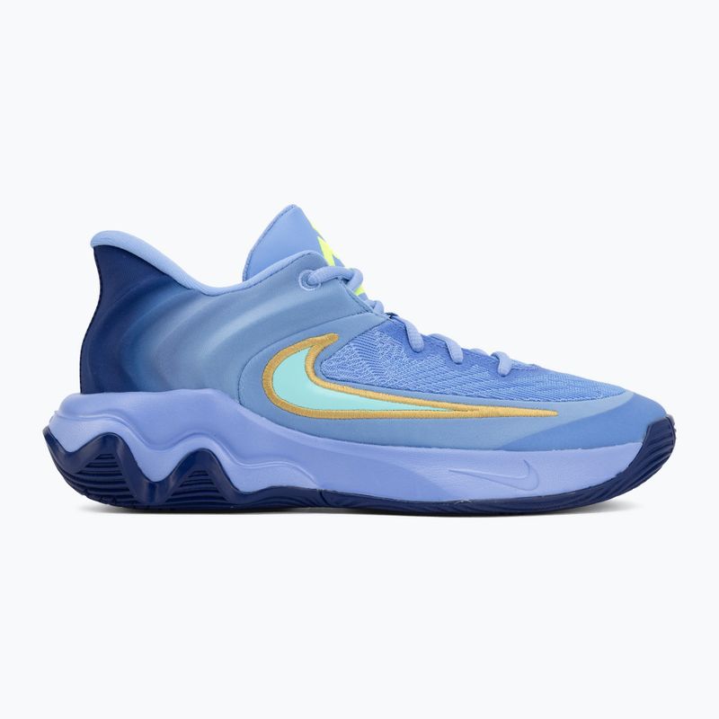 Încălțăminte de baschet pentru bărbați Nike Giannis Immortality 4 royal pulse/deep royal/volt/hyper turquoise 2