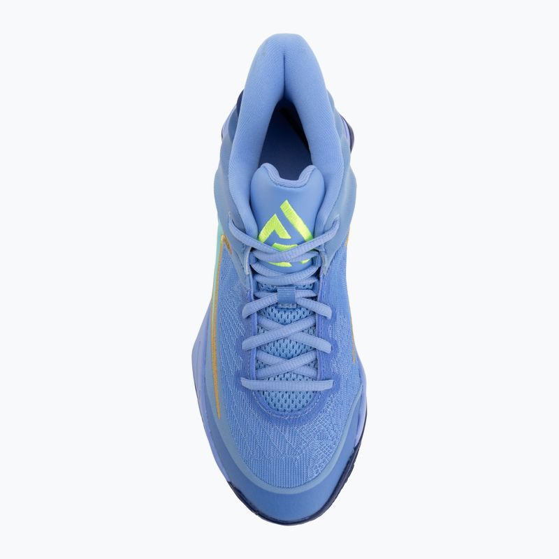 Încălțăminte de baschet pentru bărbați Nike Giannis Immortality 4 royal pulse/deep royal/volt/hyper turquoise 5