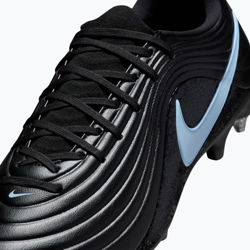 Încălțăminte de fotbal pentru bărbați Nike Tiempo Maestro Acad SG-Pro AC black/ice blue 8