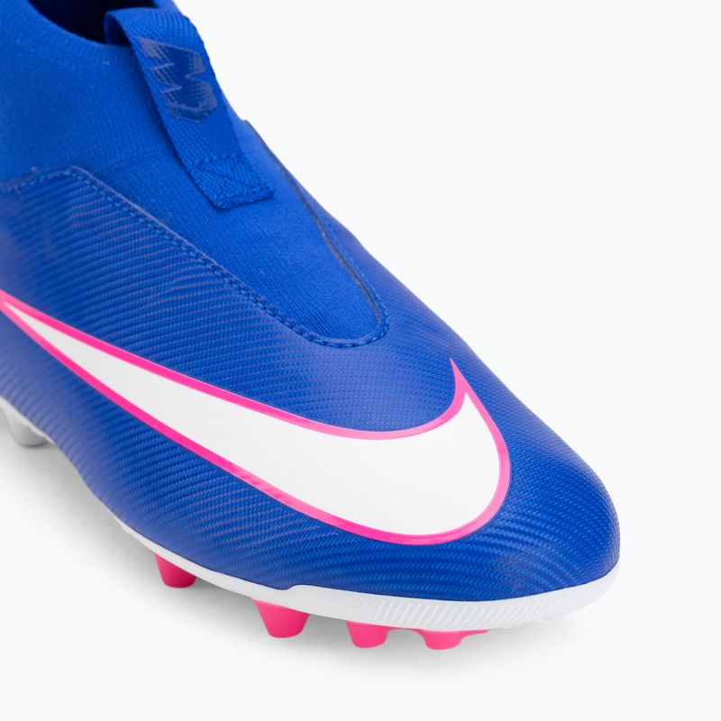 Încălțăminte de fotbal pentru copii Nike Mercurial Superfly 10 Academy AG racer blue/white 7