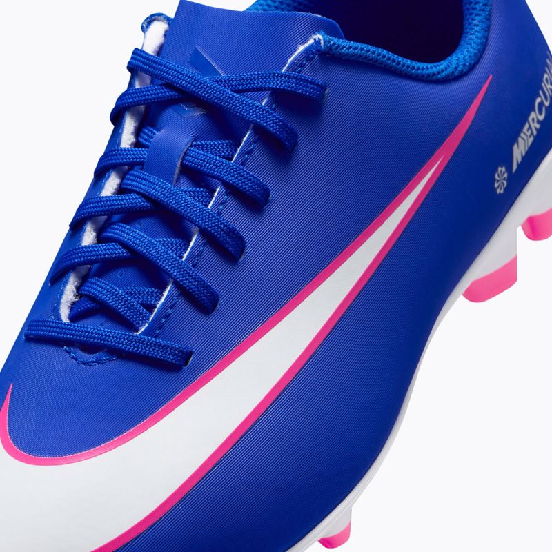 Încălțăminte de fotbal pentru copii Nike Mercurial Vapor 16 Club FG/MG racer blue/white 7