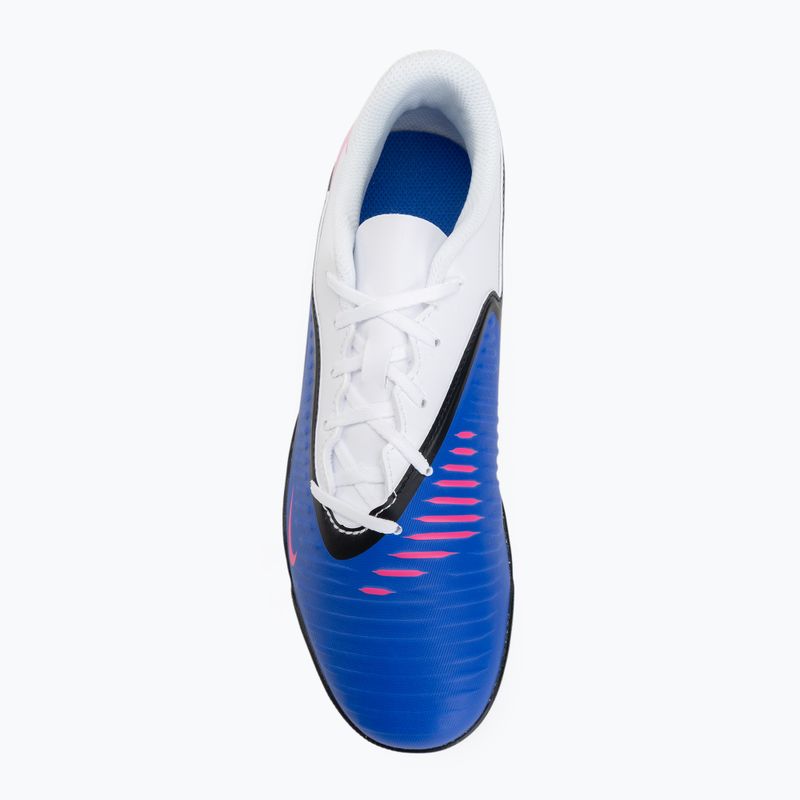 Încălțăminte de fotbal pentru bărbați Nike Phantom 6 Low Club TF racer blue/white/pink blast 5