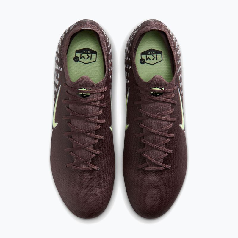 Încălțăminte de fotbal pentru bărbați Nike Mercurial Vapor 16 Pro "Kylian Mbappé" FG plum eclipse/metallic silver 5