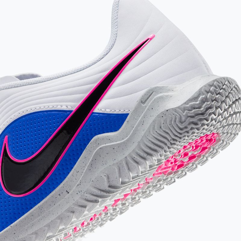 Încălțăminte de fotbal pentru copii Nike Jr. Phantom 6 Low Club IN racer blue/white/pink blast 15