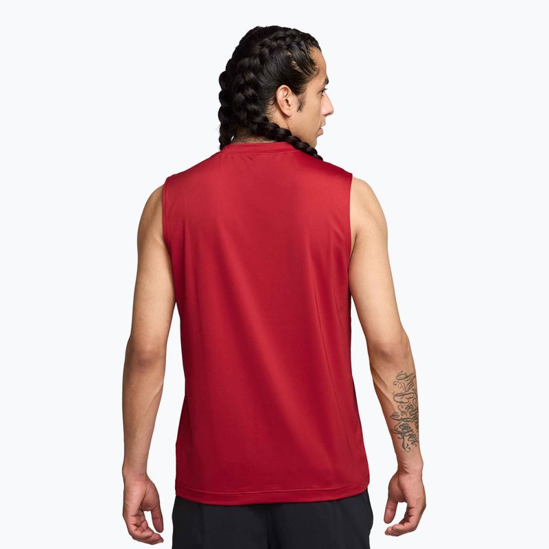 Tricou de baschet pentru bărbați Nike Jordan Sport Essential gym red 2