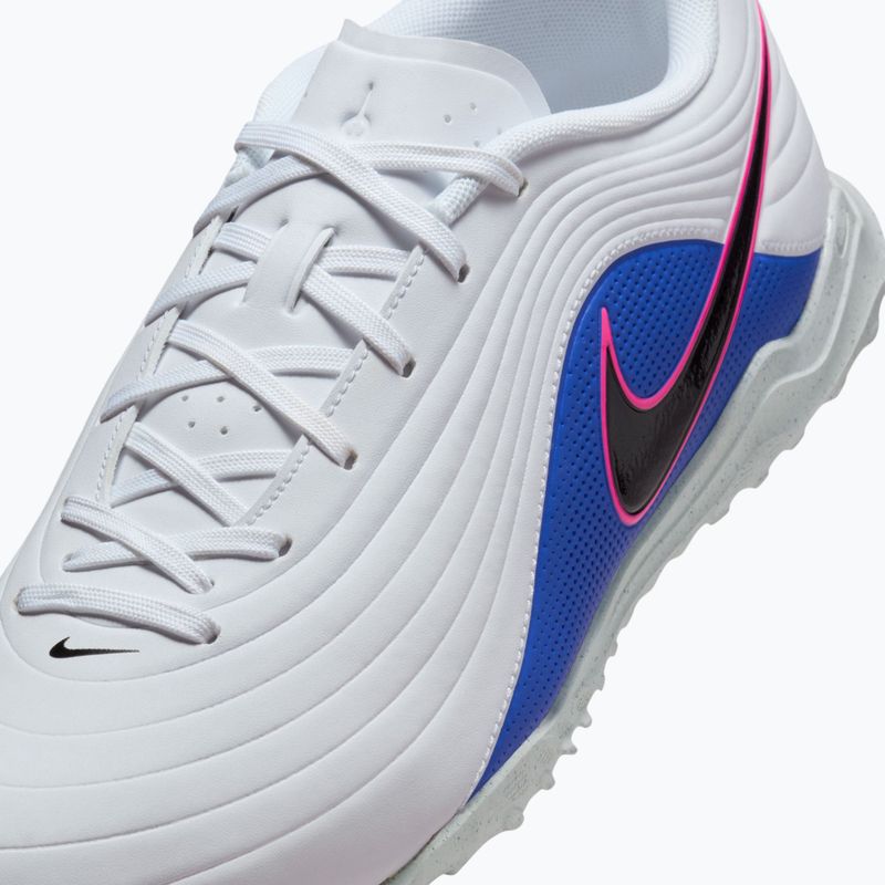 Încălțăminte de fotbal pentru bărbați Nike Tiempo Maestro Club TF white/racer blue/pink blast/black 14