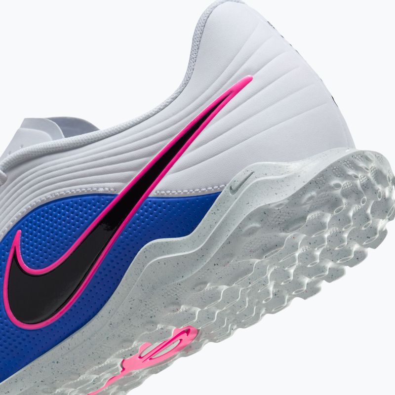 Încălțăminte de fotbal pentru bărbați Nike Tiempo Maestro Club TF white/racer blue/pink blast/black 15