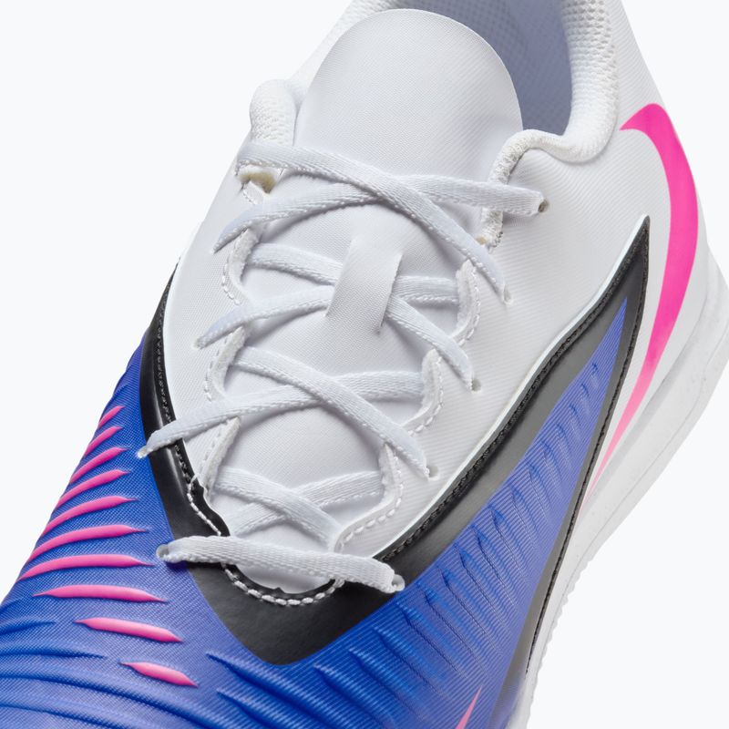 Încălțăminte de fotbal pentru bărbați Nike Phantom 6 Low Club IC racer blue/white/pink blast 8