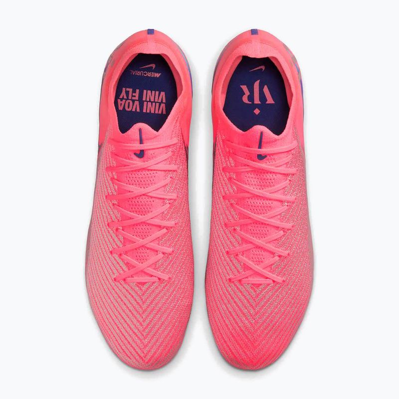 Încălțăminte de fotbal pentru bărbați Nike Zoom Vapor 16 Elite FG VJR sunset pulse/old royal 3