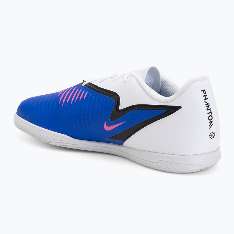 Încălțăminte de fotbal pentru bărbați Nike Phantom 6 Low Club IC racer blue/white/pink blast 3