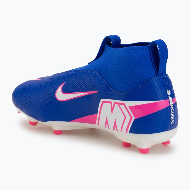 Încălțăminte de fotbal pentru copii Nike Mercurial Superfly 10 Academy FG/MG racer blue/white 3