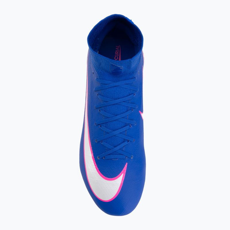 Încălțăminte de fotbal pentru bărbați Nike Mercurial Superfly 10 Pro FG race blue/white 5