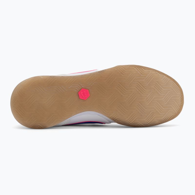 Încălțăminte de fotbal pentru bărbați Nike Streetgato white/pink blast/racer blue 4