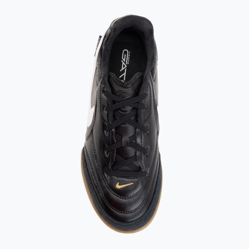Încălțăminte de fotbal pentru copii Nike Tiempo Streetgato Jr black/white 5