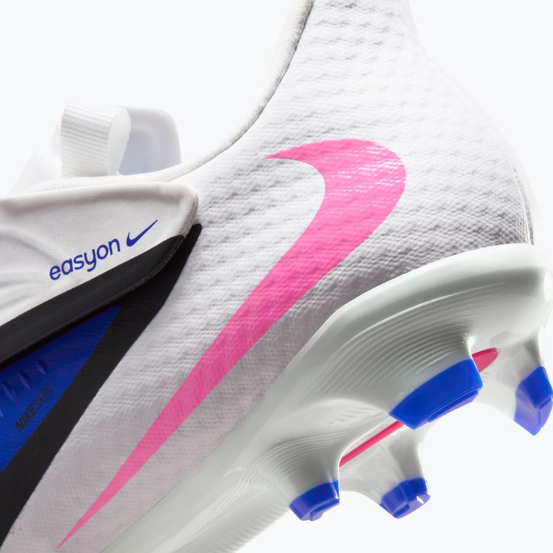 Încălțăminte de fotbal pentru bărbați Nike Phantom 6 Low Academy EasyOn FG/MG racer blue/white/pink blast 9