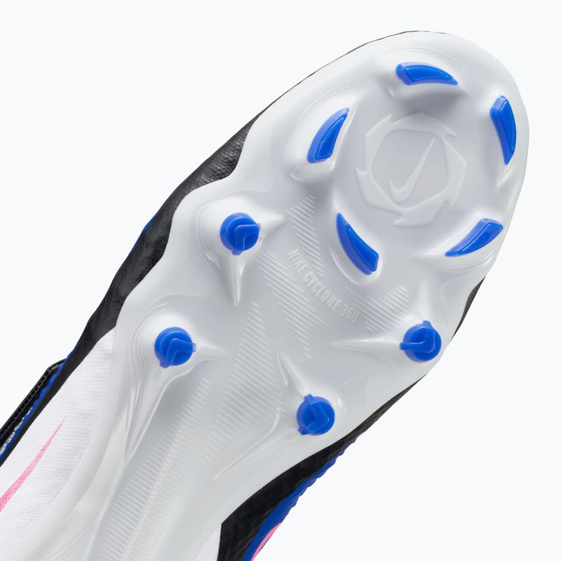 Încălțăminte de fotbal pentru bărbați Nike Phantom 6 Low Academy EasyOn FG/MG racer blue/white/pink blast 10