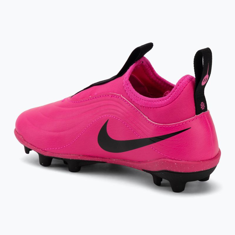 Încălțăminte de fotbal pentru copii Nike Tiempo Maestro Flex Jr FG/MG PS pink blast/black 3