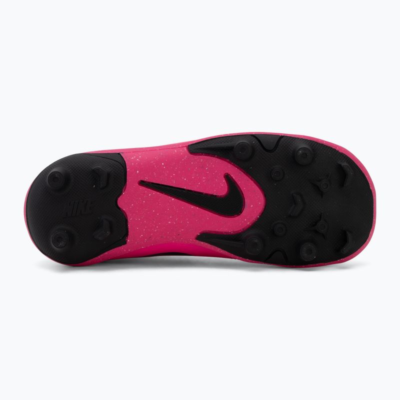 Încălțăminte de fotbal pentru copii Nike Tiempo Maestro Flex Jr FG/MG PS pink blast/black 4