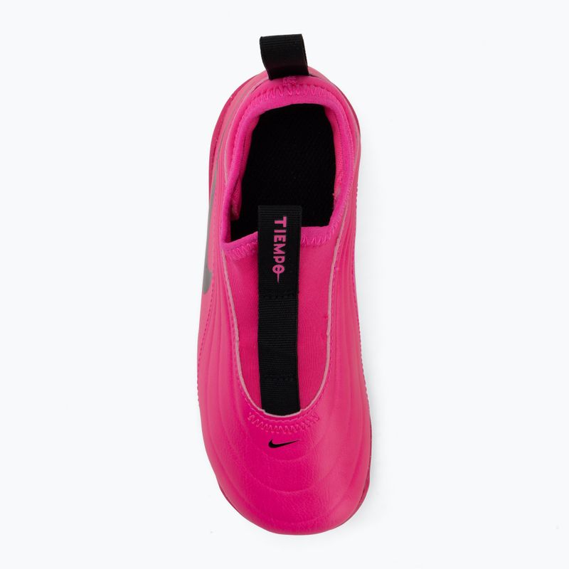 Încălțăminte de fotbal pentru copii Nike Tiempo Maestro Flex Jr FG/MG PS pink blast/black 5