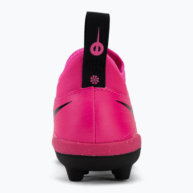 Încălțăminte de fotbal pentru copii Nike Tiempo Maestro Flex Jr FG/MG PS pink blast/black 6