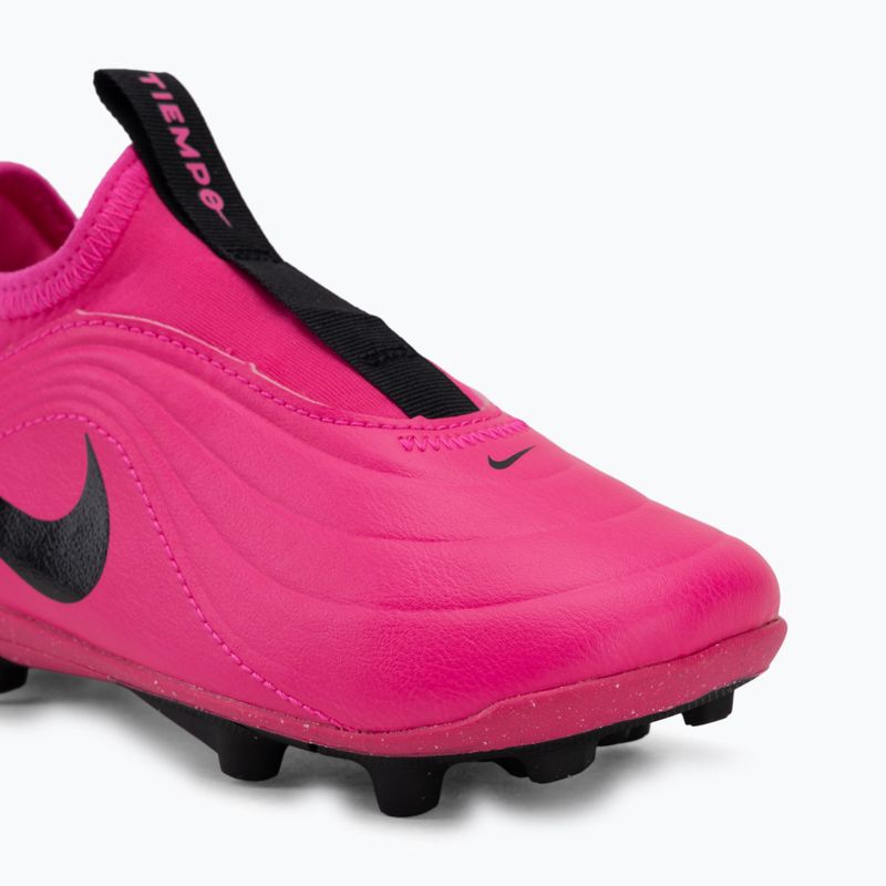 Încălțăminte de fotbal pentru copii Nike Tiempo Maestro Flex Jr FG/MG PS pink blast/black 7