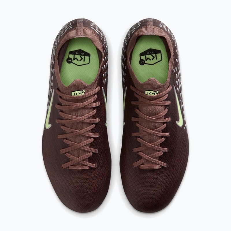 Încălțăminte de fotbal pentru copii Nike Mercurial Vapor 16 Pro "Kylian Mbappé" Jr FG plum eclipse/metallic silver 4