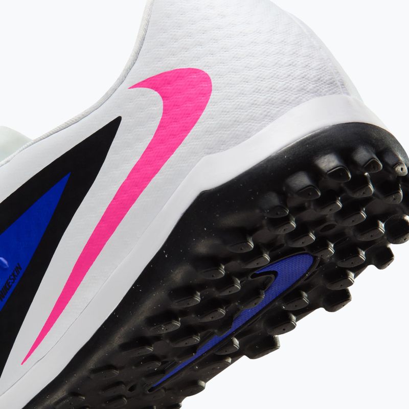 Ghete de fotbal pentru bărbați Nike Phantom 6 Low Academy TF racer blue/white/pink blast 10