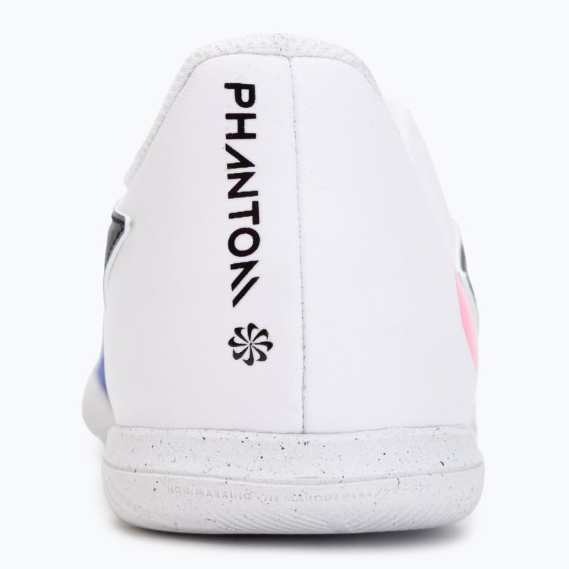 Încălțăminte de fotbal pentru copii Nike Jr. Phantom 6 Low Club IN racer blue/white/pink blast 6