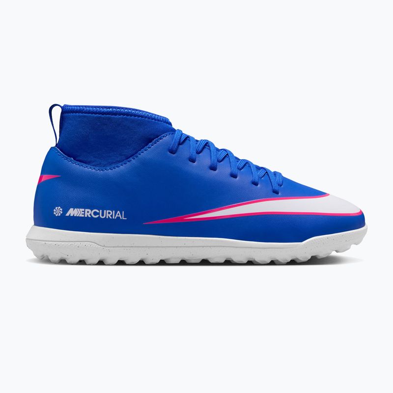 Încălțăminte de fotbal pentru copii Nike Mercurial Superfly 10 Club TF racer blue/white 8