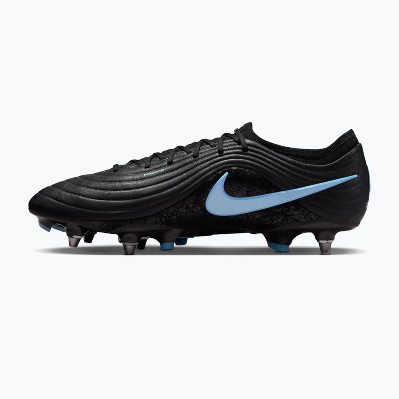 Încălțăminte de fotbal pentru bărbați Nike Tiempo Maestro Elite SG-Pro black/ice blue 9