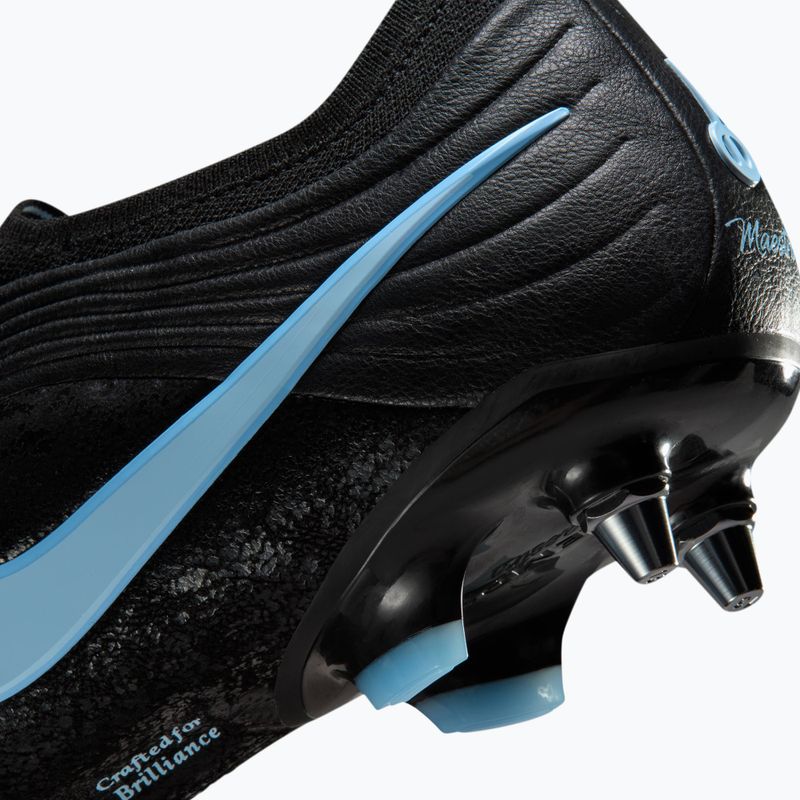 Încălțăminte de fotbal pentru bărbați Nike Tiempo Maestro Elite SG-Pro black/ice blue 15