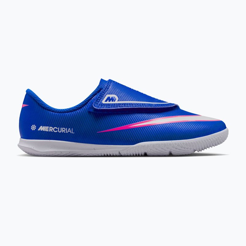 Încălțăminte de fotbal pentru copii Nike Jr. Mercurial Vapor 16 Club IC racer blue/white 8