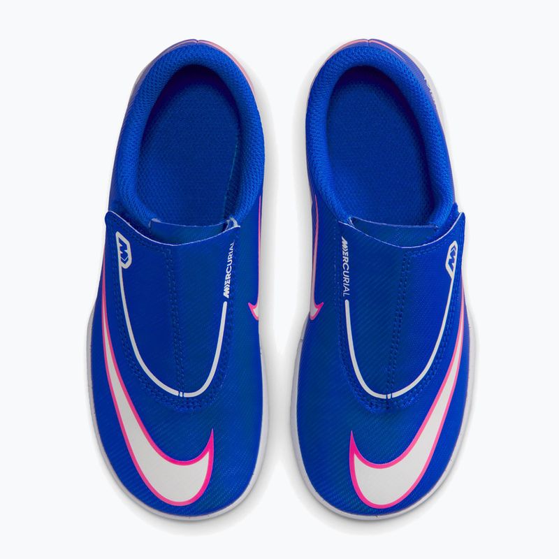 Încălțăminte de fotbal pentru copii Nike Jr. Mercurial Vapor 16 Club IC racer blue/white 12