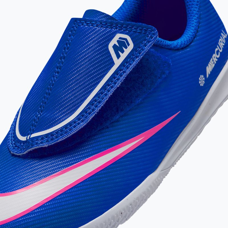Încălțăminte de fotbal pentru copii Nike Jr. Mercurial Vapor 16 Club IC racer blue/white 14