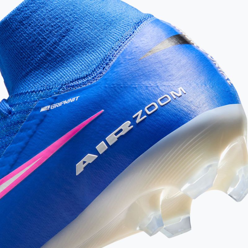 Încălțăminte de fotbal pentru bărbați Nike Mercurial Superfly 10 Elite FG racer blue/white 9