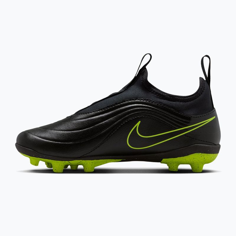 Încălțăminte de fotbal pentru copii Nike Tiempo Maestro Flex Jr FG/MG PS black/volt/black 2