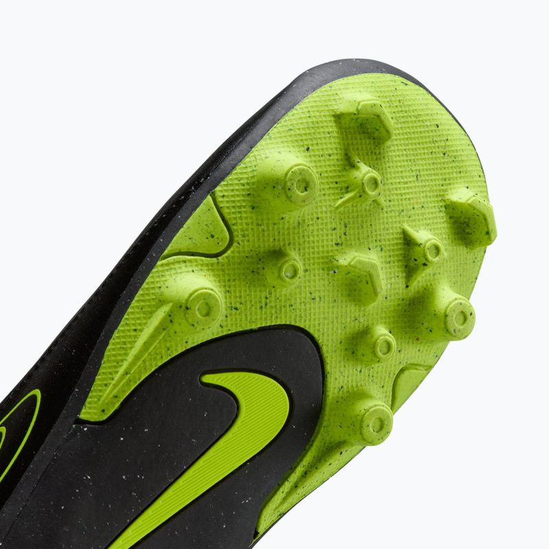 Încălțăminte de fotbal pentru copii Nike Tiempo Maestro Flex Jr FG/MG PS black/volt/black 5