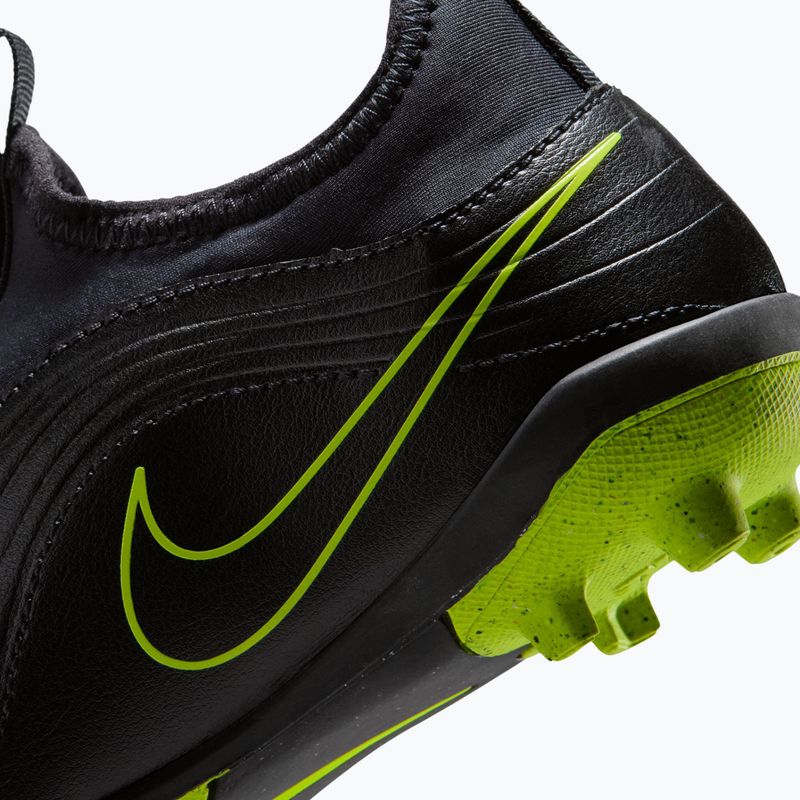 Încălțăminte de fotbal pentru copii Nike Tiempo Maestro Flex Jr FG/MG PS black/volt/black 6