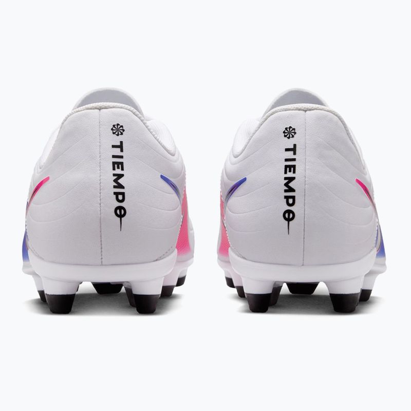 Încălțăminte de fotbal pentru copii Nike Tiempo Maestro Club Jr FG/MG white/racer blue/pink blast/black 11