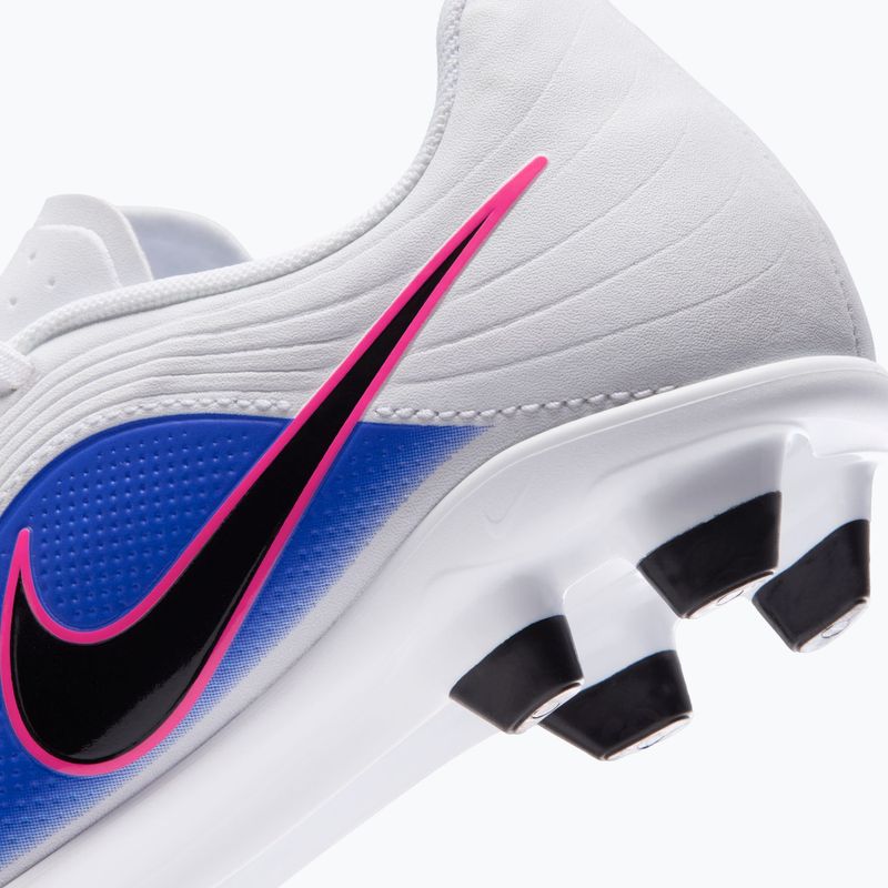 Încălțăminte de fotbal pentru copii Nike Tiempo Maestro Club Jr FG/MG white/racer blue/pink blast/black 16