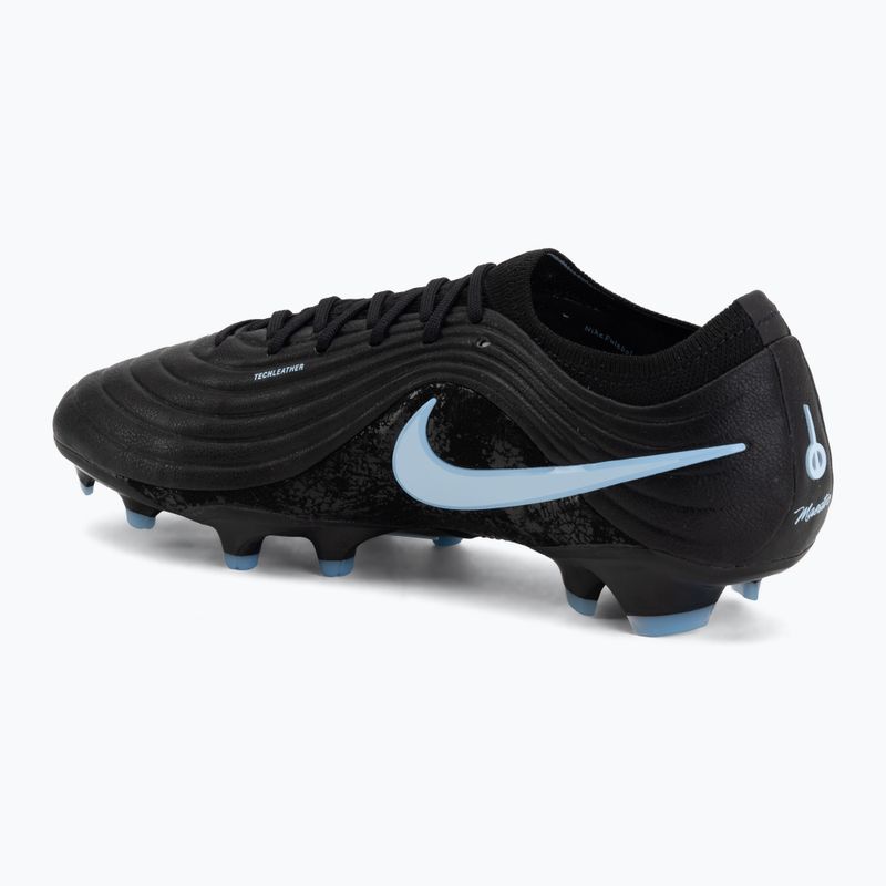 Încălțăminte de fotbal pentru bărbați Nike Tiempo Maestro Elite FG black/ice blue 3