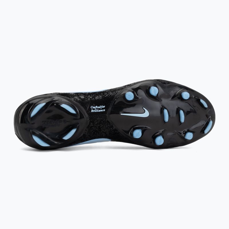 Încălțăminte de fotbal pentru bărbați Nike Tiempo Maestro Elite FG black/ice blue 4