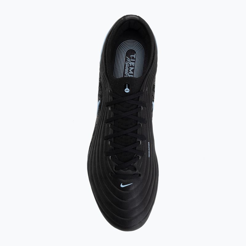 Încălțăminte de fotbal pentru bărbați Nike Tiempo Maestro Elite FG black/ice blue 5