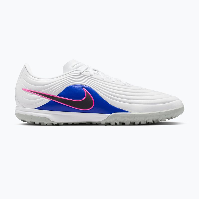Încălțăminte de fotbal pentru bărbați Nike Tiempo Maestro Academy TF white/racer blue/pink blast/black 8