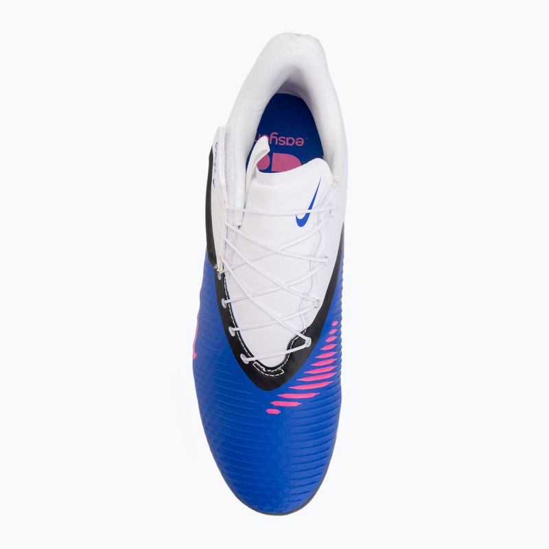 Încălțăminte de fotbal pentru bărbați Nike Phantom 6 Low Academy EasyOn FG/MG racer blue/white/pink blast 5