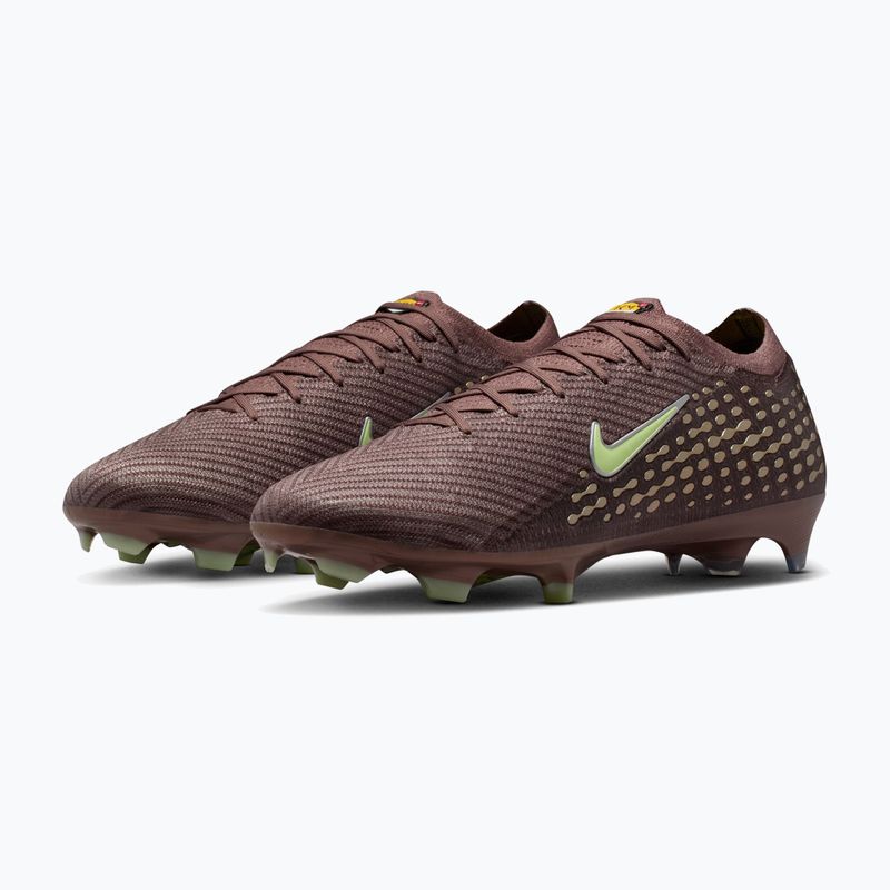 Încălțăminte de fotbal pentru bărbați Nike Mercurial Vapor 16 Elite Kylian Mbappe FG Plum Eclipse/Metallic Silver 3