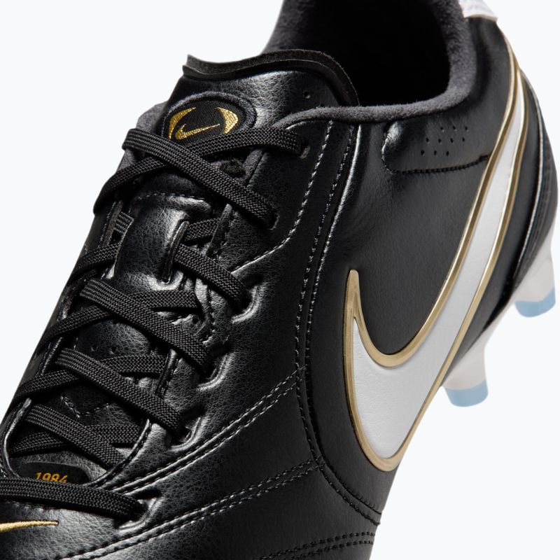 Încălțăminte de fotbal pentru bărbați Nike Tiempo Ligera Pro FG black/white 9