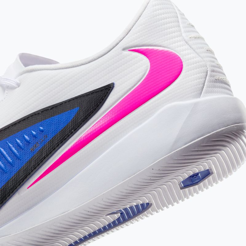 Încălțăminte de fotbal pentru bărbați Nike Phantom 6 Low Academy IC racer blue/white/pink blast 9