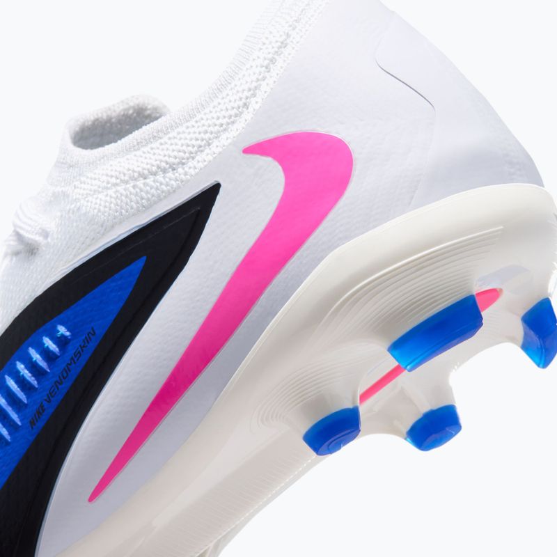 Ghete de fotbal pentru copii Nike Phantom 6 Low Pro FG/MG racer blue/white/pink blast 10